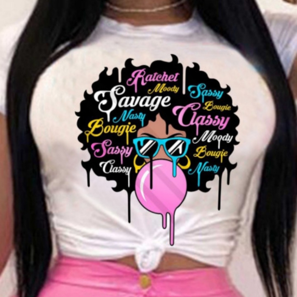 Classy Lady T-shirt - Picture 2 of 2